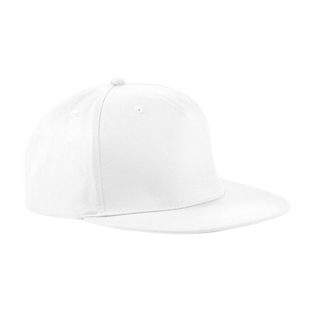 Beechfield Rapper  Cap / White